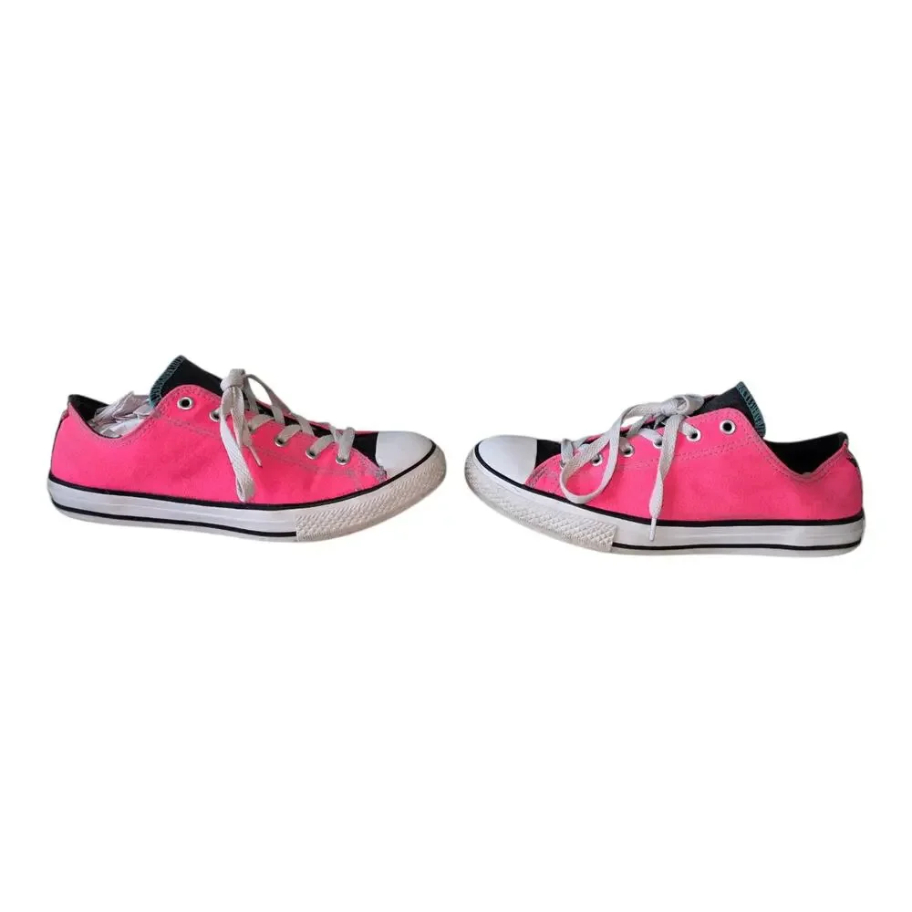 Converse All Star Barbie Pink Low Top Sneakers Junior Size 6 Canvas Streetwear